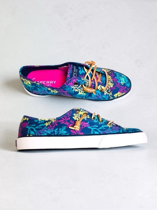Sperry Shoes - SPERRY Colorful Reef Navy Pier View Sneaker 7M New in Box